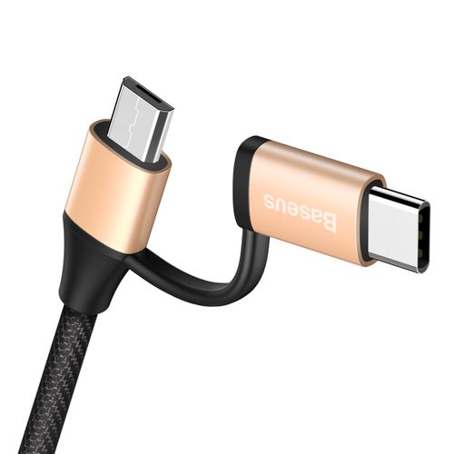 Kabel 2w1 micro USB + Type-C Baseus Yiven 1m na Arena.pl