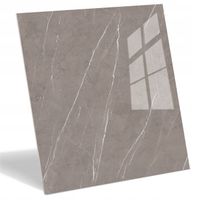 PŁYTKI PODŁOGOWE ŚCIENNE SZARY KAMIEŃ MARMUR GRES SIERRA STONE 60x60 POŁYSK
