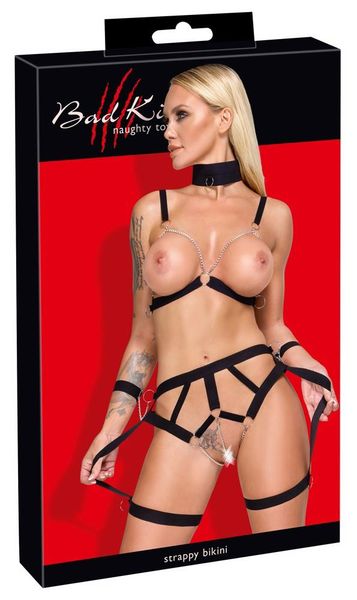 Bad Kitty Strap Bikini L zdjęcie 1