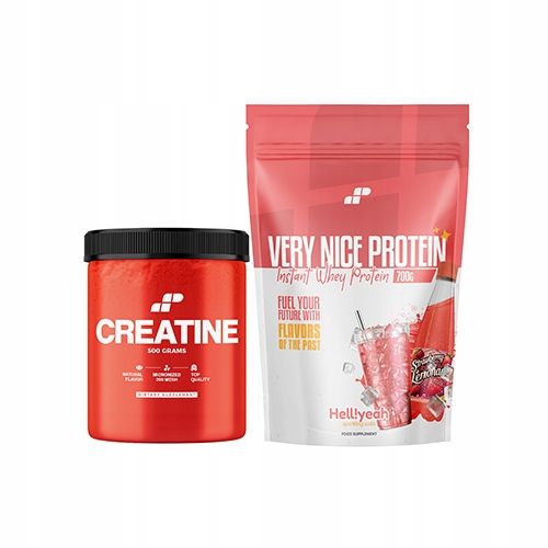 KREATYNA CREATINE MONOHYDRAT 500g + BIAŁKO WHEY WPC KONCENTRAT 700g na Arena.pl