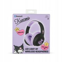 Słuchawki Bezprzewodowe nauszne OTL Kuromi LED light up