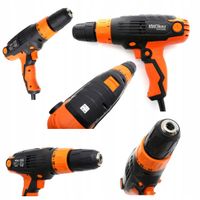 WKRĘTARKA WIERTARKA SIECIOWA Kraft&Dele KD1673 880W 230V LED