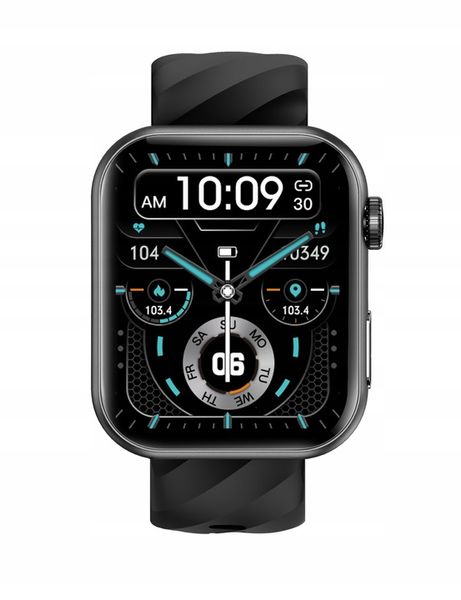 ZEGAREK SMARTWATCH POMIAR CUKRU EKG POLSKIE MENU CIŚNIENIOMIERZ PULS TLEN zdjęcie 9