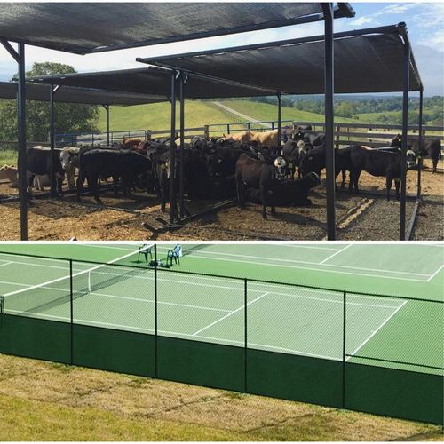 SIATKA CENIUJĄCA NA PŁOT 1,5X25M MASKUJĄCA GRAFIT na Arena.pl