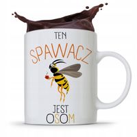 Kubek Prezent Dla Spawacza Ten Spawacz Jest Osom Z Nadrukiem Ze Zdjęciem