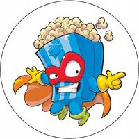 Opłatek na tort Urodziny Super Zings Postać Postacie