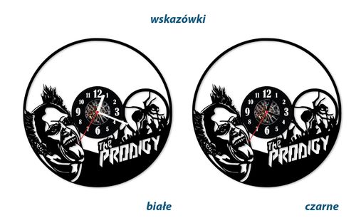 Zegar ścienny z płyty winylowej Prodigy clock 15.13 na Arena.pl