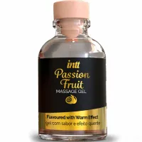 intt passion fruit żel do masażu 30ml - efekt ciepła, smak marakui