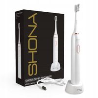 Szczoteczka SONICZNA do zębów niezawodna SHONA PRO white (15 trybów pracy)