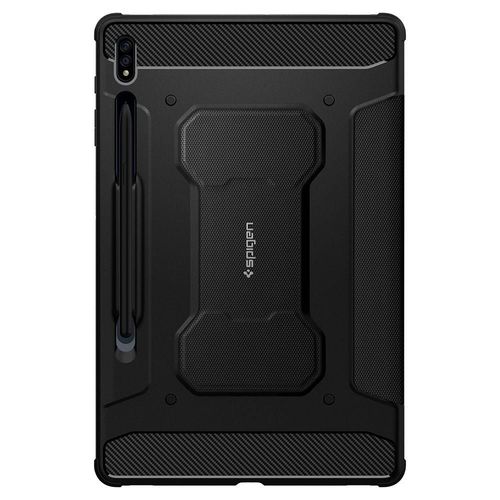 spigen rugged armor pro galaxy tab s7+ / s8+ plus 12.4 black na Arena.pl
