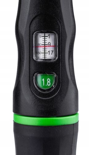 KLUCZ DYNAMOMETRYCZNY 1/4" Z BLOKADĄ 1-25NM CERTYFIKAT KALIBRACJI WALIZKA na Arena.pl