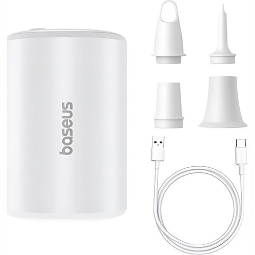 Urządzenie do pompowania i wypompowywania materacy Baseus z latarką pompka na Arena.pl