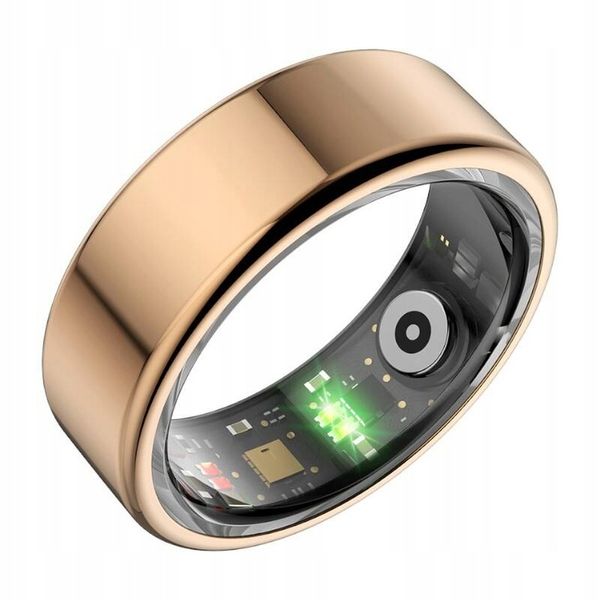 Smartring Colmi R02 19.8mm Smart Ring Roz. 10 Ip68 Monitor Snu Złoty zdjęcie 9