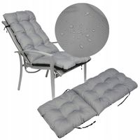 PODUSZKA NA KRZESŁO ogrodowe LEŻAK plażowy FOTEL poducha SIEDZISKO 48x48x75