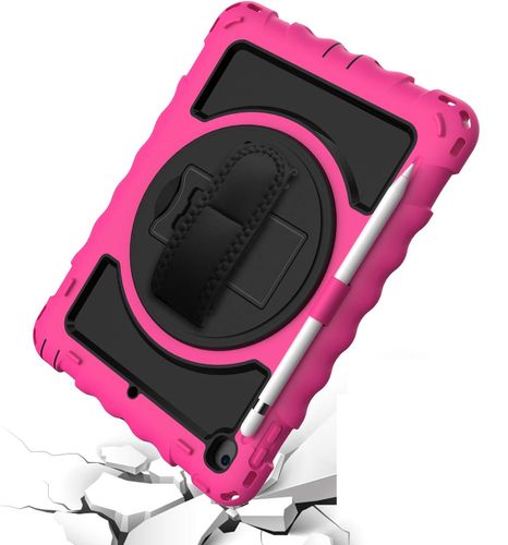 Etui do iPad 6/5/Pro 9.7" z Podstawką i Paskiem na Ramię Różowe na Arena.pl