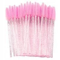 Szczoteczka Spirala do rzęs brwi 50szt Zestaw spiralek do przedłużania rzęs