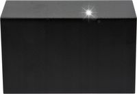 LAMPA OGRODOWA KINKIET ZEWNĘTRZNY CZARNA 2x35W