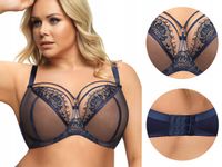 Biustonosz GORSENIA K496 PARADISE, GRANATOWY, 85L