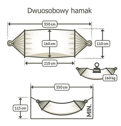 hamak Alisio średni na Arena.pl