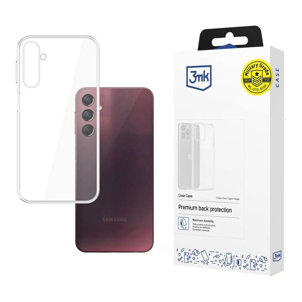 samsung galaxy a24 4g - 3mk clear case zdjęcie 5