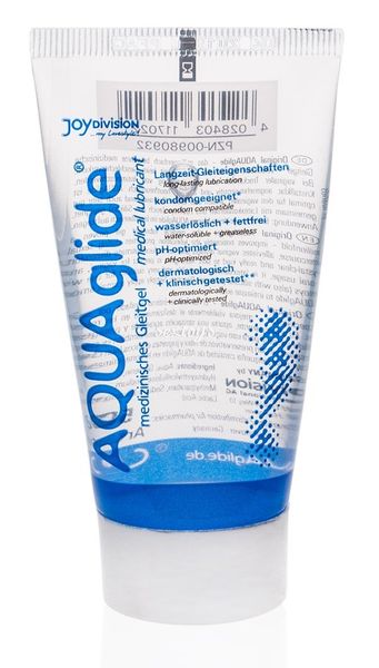 Żel Poślizgowy Aqua Glide 50Ml Znakomicie Nawilża zdjęcie 1