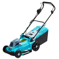 KOSIARKA AKUMULATOROWA BEZSZCZOTKOWA 2X18V, DEDRA SAS+ALL DED7197V SZEROKOŚĆ KOSZENIA 43CM