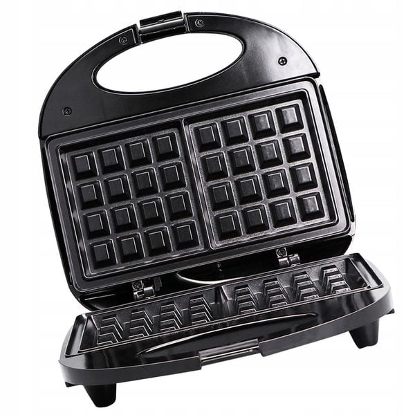 Gofrownica MINI WAFFLE MAKER 750 W black zdjęcie 11