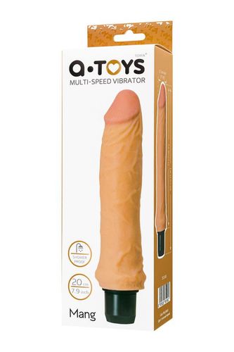 a-toys, realistic vibrator, tpe, multi-speed, 17 cm na Arena.pl