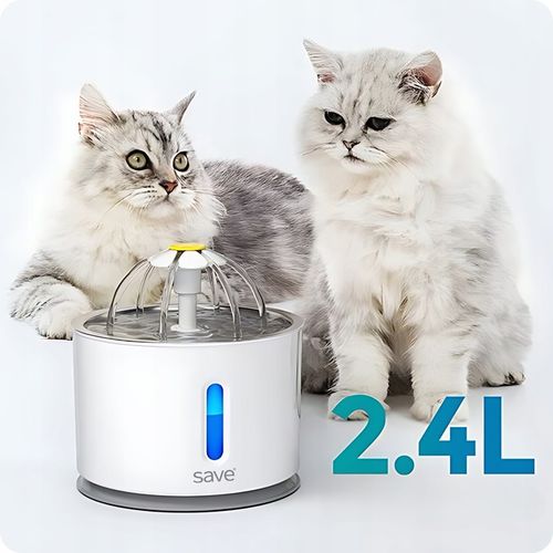 FONTANNA POIDEŁKO DLA KOTA PSA MISKA AUTOMATYCZNE POIDŁO + FILTR CICHA na Arena.pl