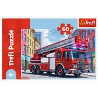 PUZZLE 60 WÓZ STRAŻACKI 17405