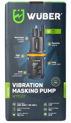 POMPA DO WODY CZYSTEJ GÓRNOSSĄCA RUSKA GŁĘBINOWA + WĄŻ ZBROJONY 3/4" 30M zdjęcie 4