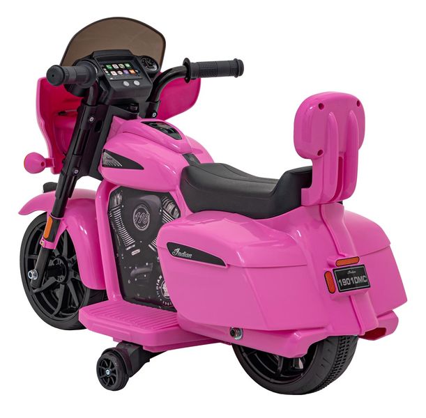 Pojazd Chopper Indian Różowy zdjęcie 5