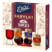 Baryłki o smaku likierów Soplica - czekoladki z alkoholem E.Wedel 200g