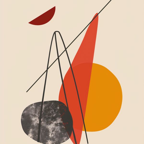 Plakat 80x80cm Harmonijna Forma zdjęcie 1