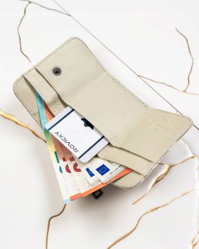 mały, skórzany portfel damski na zamek i zatrzask - lorenti na Arena.pl