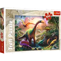 Puzzle - 100 - Świat dinozaurów - Trefl 16277