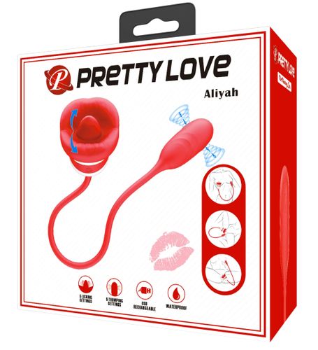 Stymulator 2 w 1 z języczkiem i pociskiem rozkoszy na Arena.pl