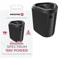 Głośnik Bluetooth SWISSTEN SPECTRUM 15W 1200 mAh USB-C Mały Kompaktowy