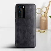 Etui AIORIA Vintage LEATHER do Huawei P40 Pro czarny