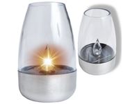 Lampka solarna ogrodowa led lampion nowoczesny świeczka