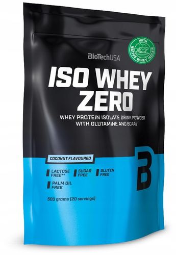 BIOTECH ISO WHEY ZERO 500g PROTEIN ISOLATE WPI EAA | WANILIA na Arena.pl