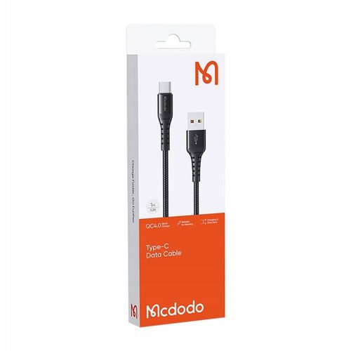 Kabel USB-A do USB-C Mcdodo CA-2273, 60W, 3m (czarny) na Arena.pl