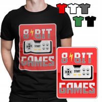 KOSZULKA T-SHIRT MĘSKI WZORY WYBÓR - GRY 8 bits retro ŚWIĘTA - XXXL 3XL