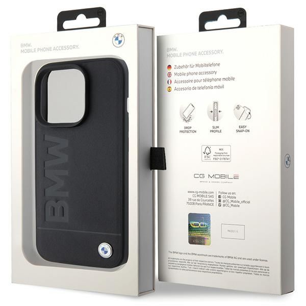 Etui BMW do iPhone 15 Pro Max 6.7"", Czarny zdjęcie 8