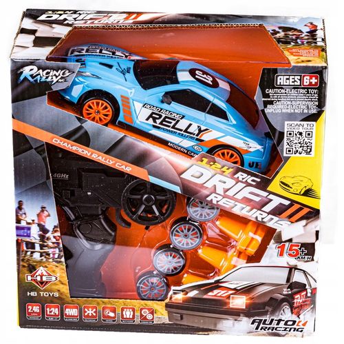 Samochód Zdalnie Sterowany 4x4 RC AUTO na Pilota do DRIFTU Światła LED Koła na Arena.pl