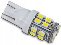 ŻARÓWKA W5W T10 20 LED LICZNIK POSTOJÓWKA ŻARÓWKI