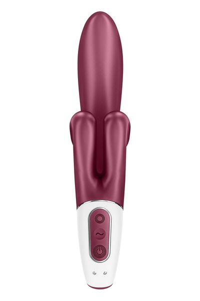 Wibrator Króliczek Satisfyer Touch Me Bordowy zdjęcie 7