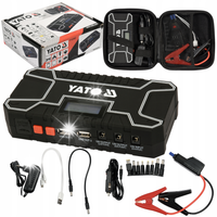YATO URZĄDZENIE ROZRUCHOWE POWERBANK JUMP STARTER 12000mAh 12V 500A LCD
