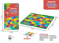 ZABAWNA GRA MAGNETYCZNA Z DRABINAMI