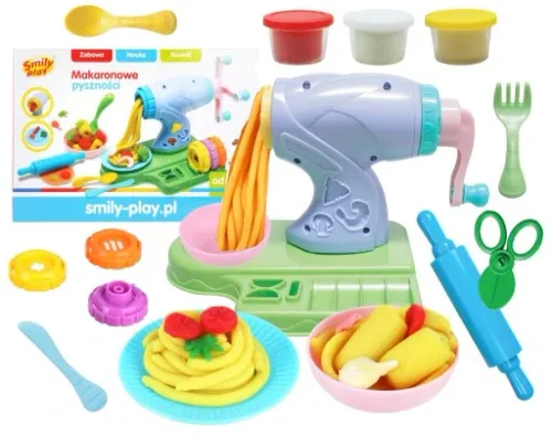 SMILY PLAY Duży zestaw kreatywny ciastolin makaron na Arena.pl